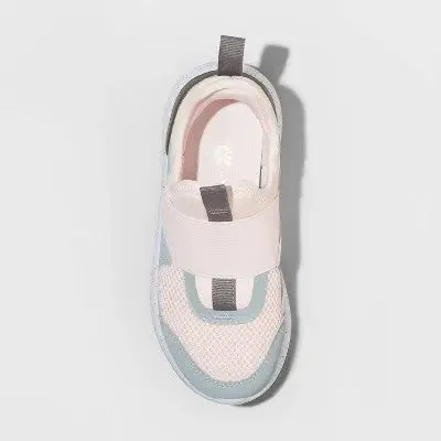 All In Motion Kids Slip-On Casual Sneakers Non-Marking Sole Stretchy Band