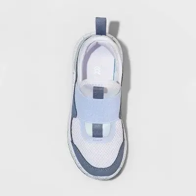 All In Motion Kids Slip-On Casual Sneakers Non-Marking Sole Stretchy Band