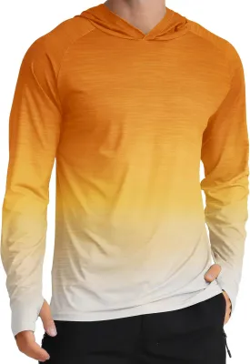 APTRO Men's UPF 50  Sun Protection Long Sleeve Hoodie Shirts UV Outdoor Fishing Shirts SPF Rash Guard Shirts for Men