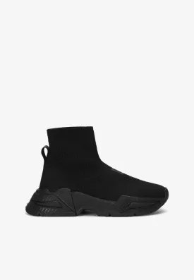 Boys High-Top Slip-on Sneakers