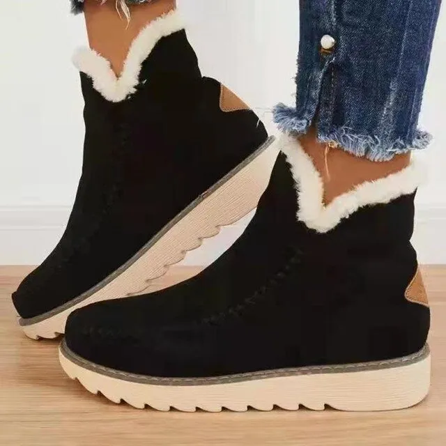 Classic Non-Slip Warm Fur Lining Boots