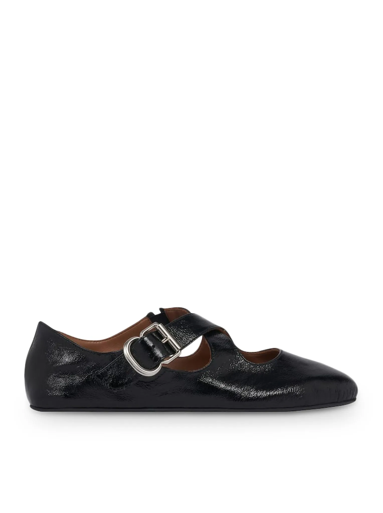 CROSS BALLERINAS IN PAINTED CALFSKIN