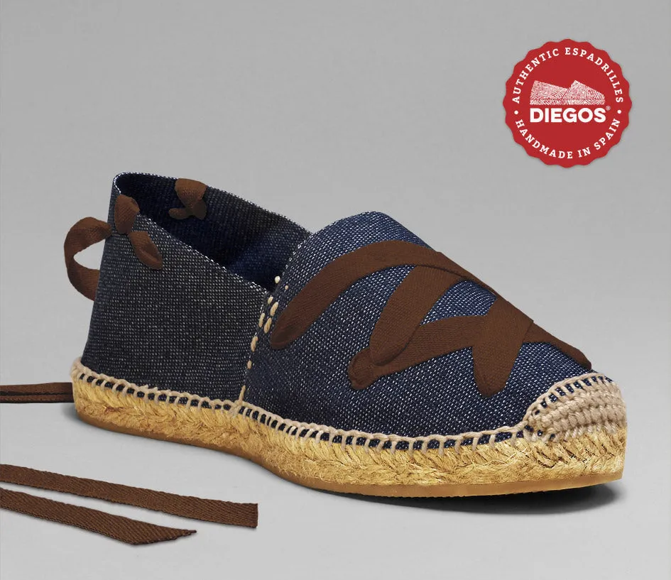 Denim classic espadrilles