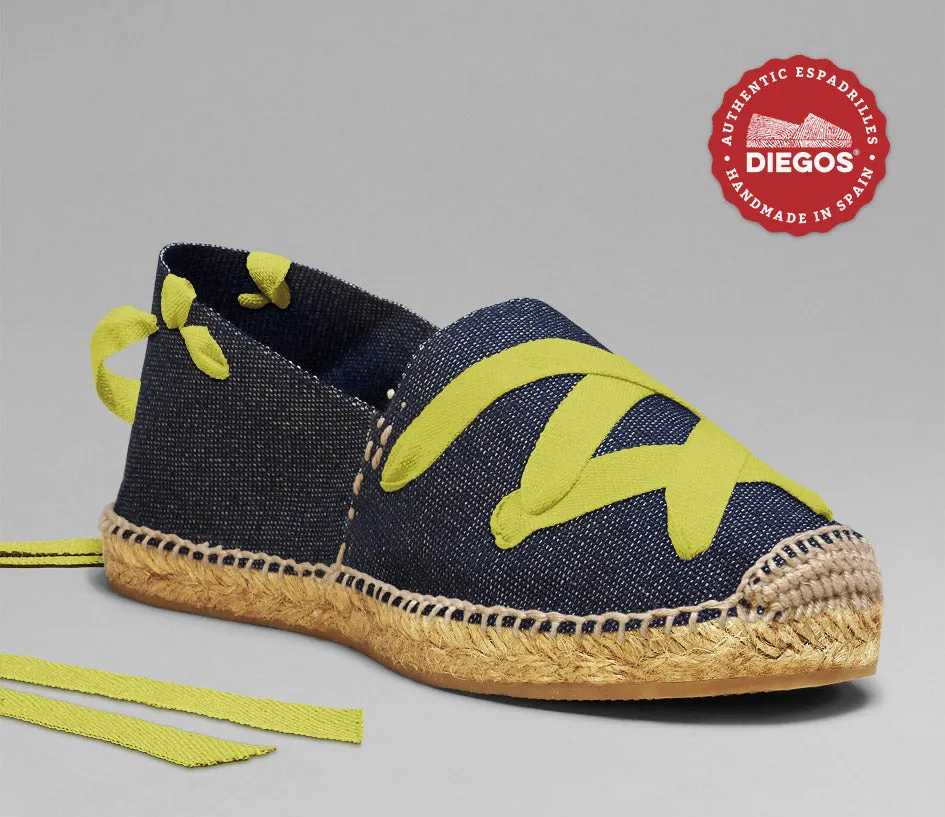 Denim classic espadrilles