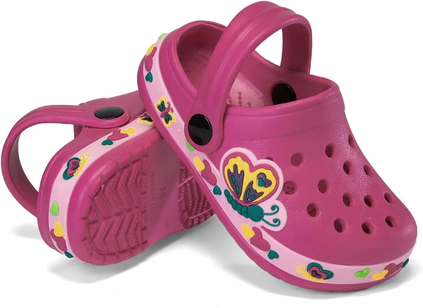 Drecage Toddler Clogs Kids Clogs for Girls Boys Slip on Garden Clogs Slide Sandals Waterproof Beach Pool Shoes Slipper