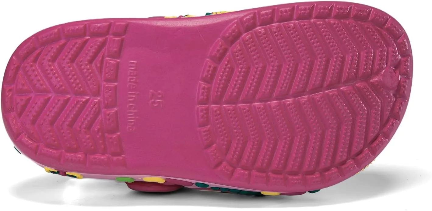 Drecage Toddler Clogs Kids Clogs for Girls Boys Slip on Garden Clogs Slide Sandals Waterproof Beach Pool Shoes Slipper