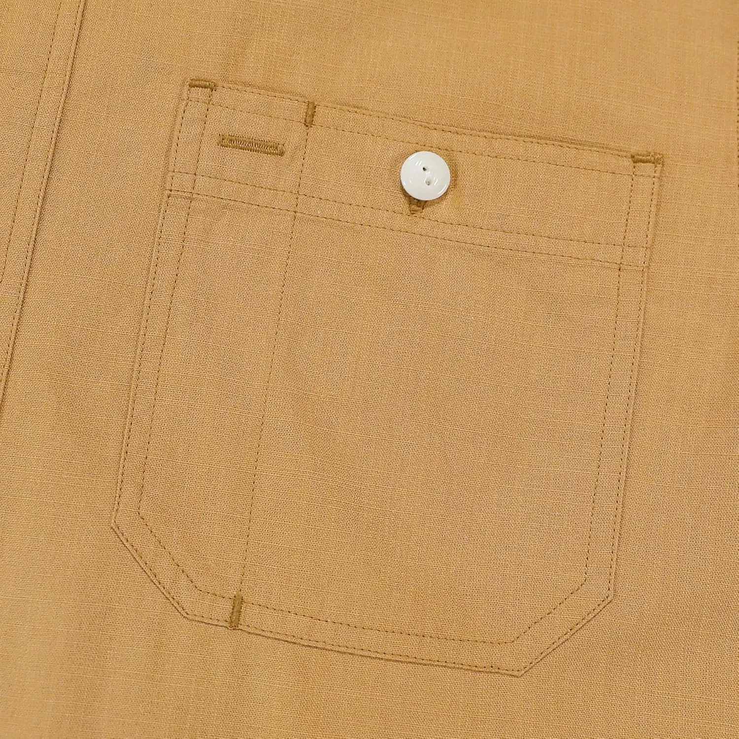 Dubinik? Chambray Shirt Men Long Sleeve Cotton Work Shirts with 2 Pockets Casual Button Down