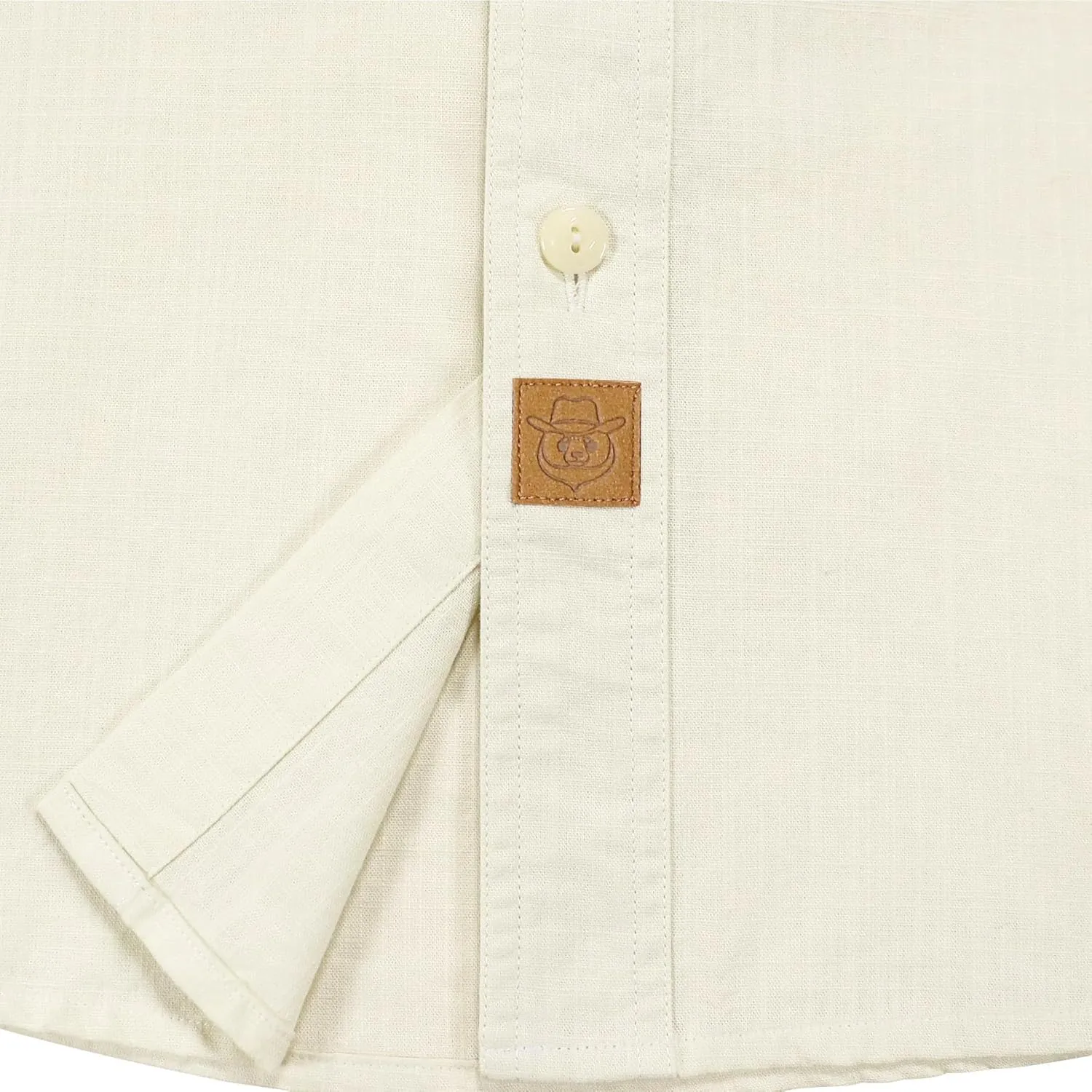Dubinik? Chambray Shirt Men Long Sleeve Cotton Work Shirts with 2 Pockets Casual Button Down