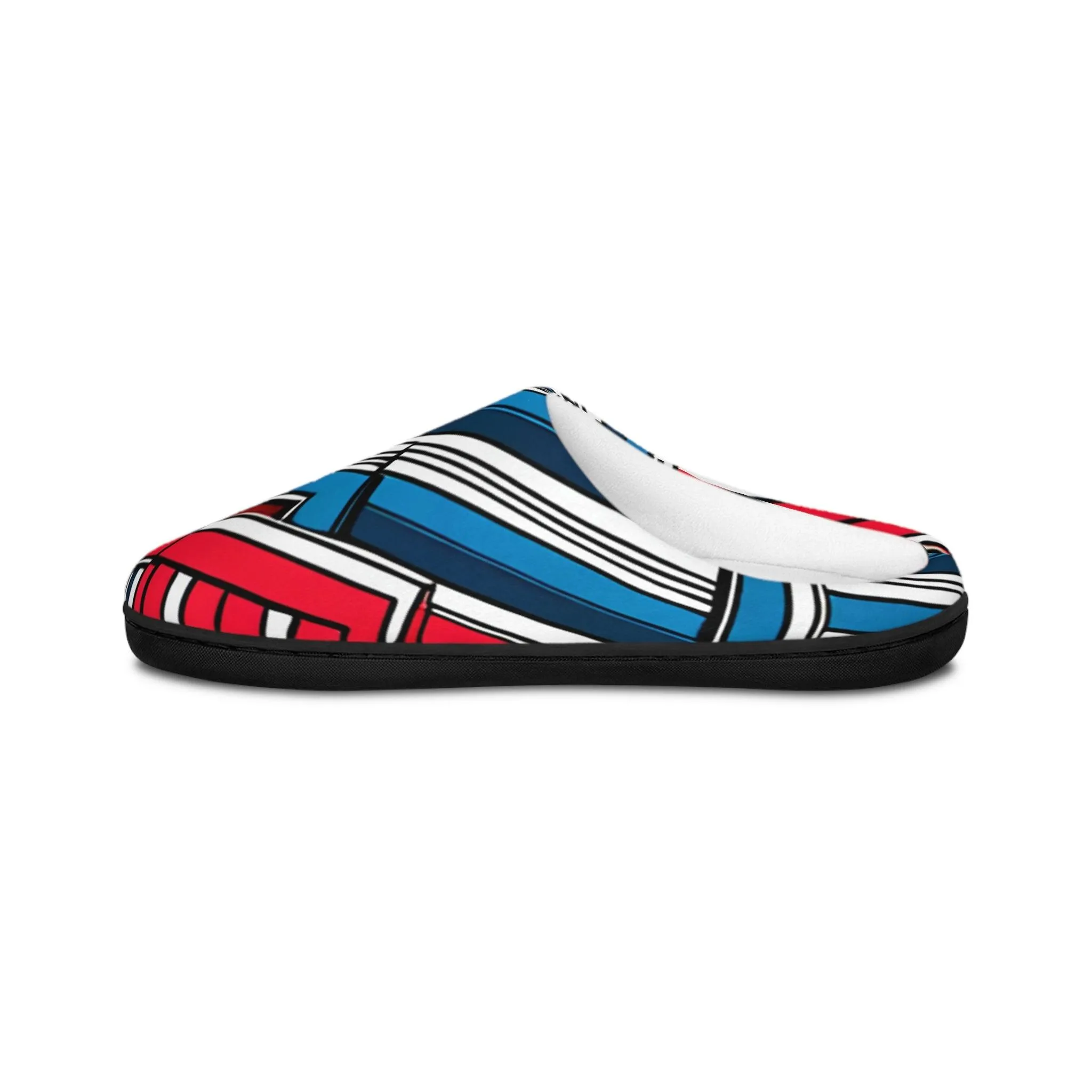 Geometric Patriot Men's Indoor Slippers