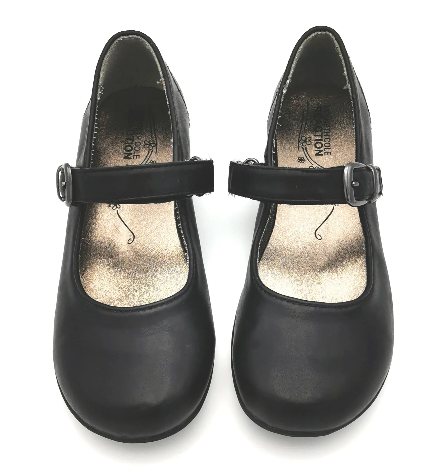 GIRL SIZE 2 YOUTH - KENNETH COLE, Mary Jane Ballet Shoes EUC B13