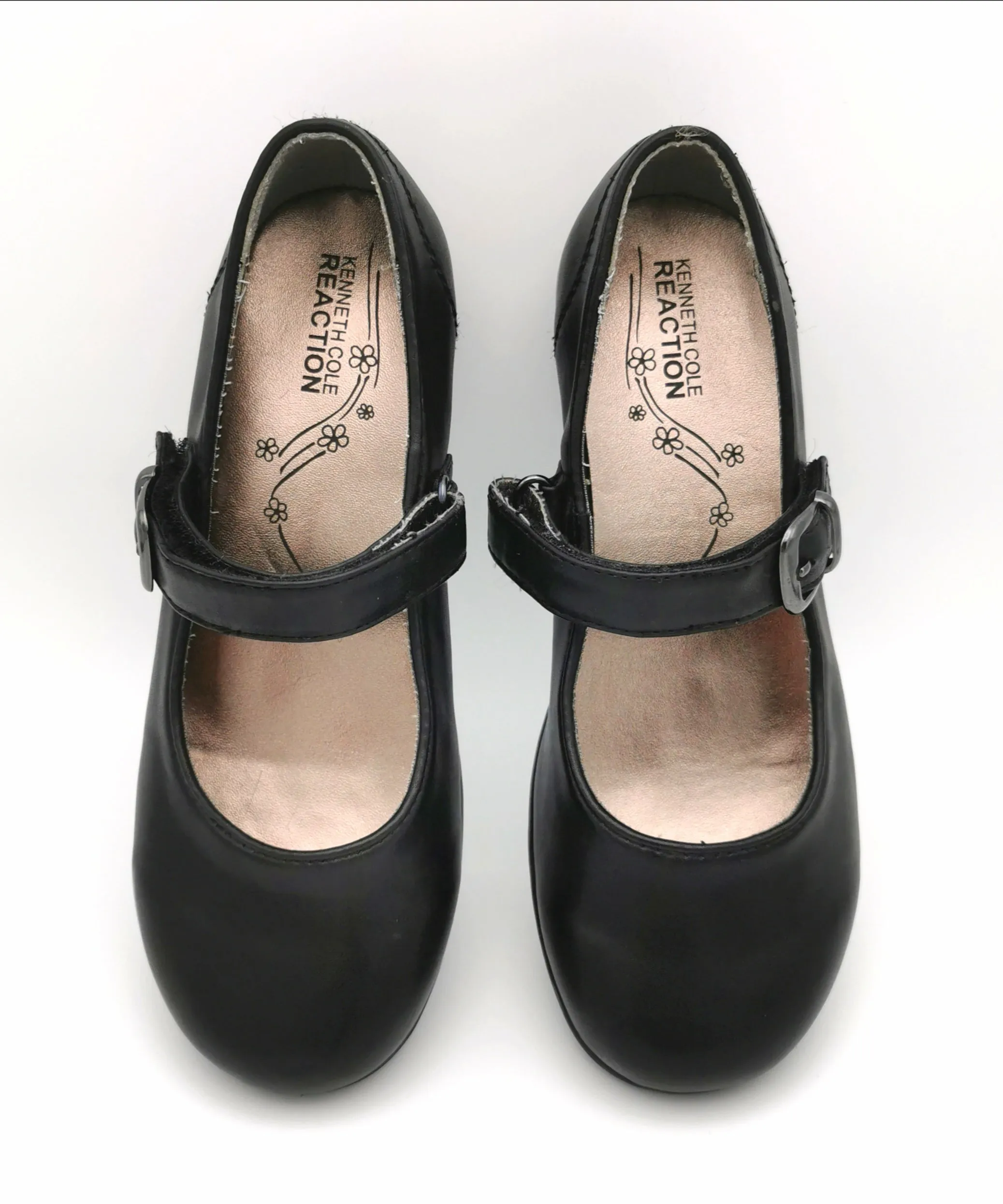 GIRL SIZE 2 YOUTH - KENNETH COLE, Mary Jane Ballet Shoes EUC B13