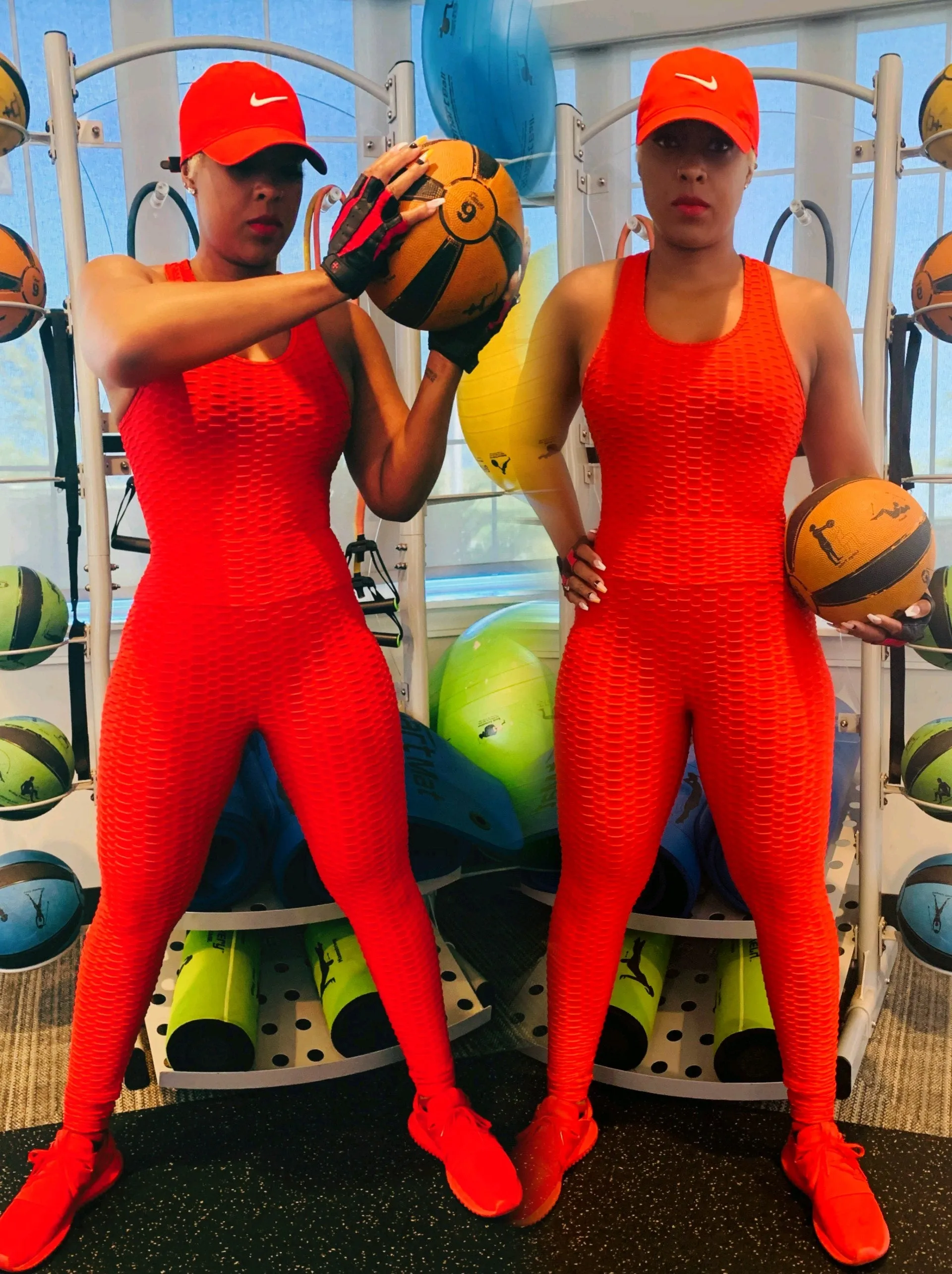 Gym Flow | Legging Set (Red)