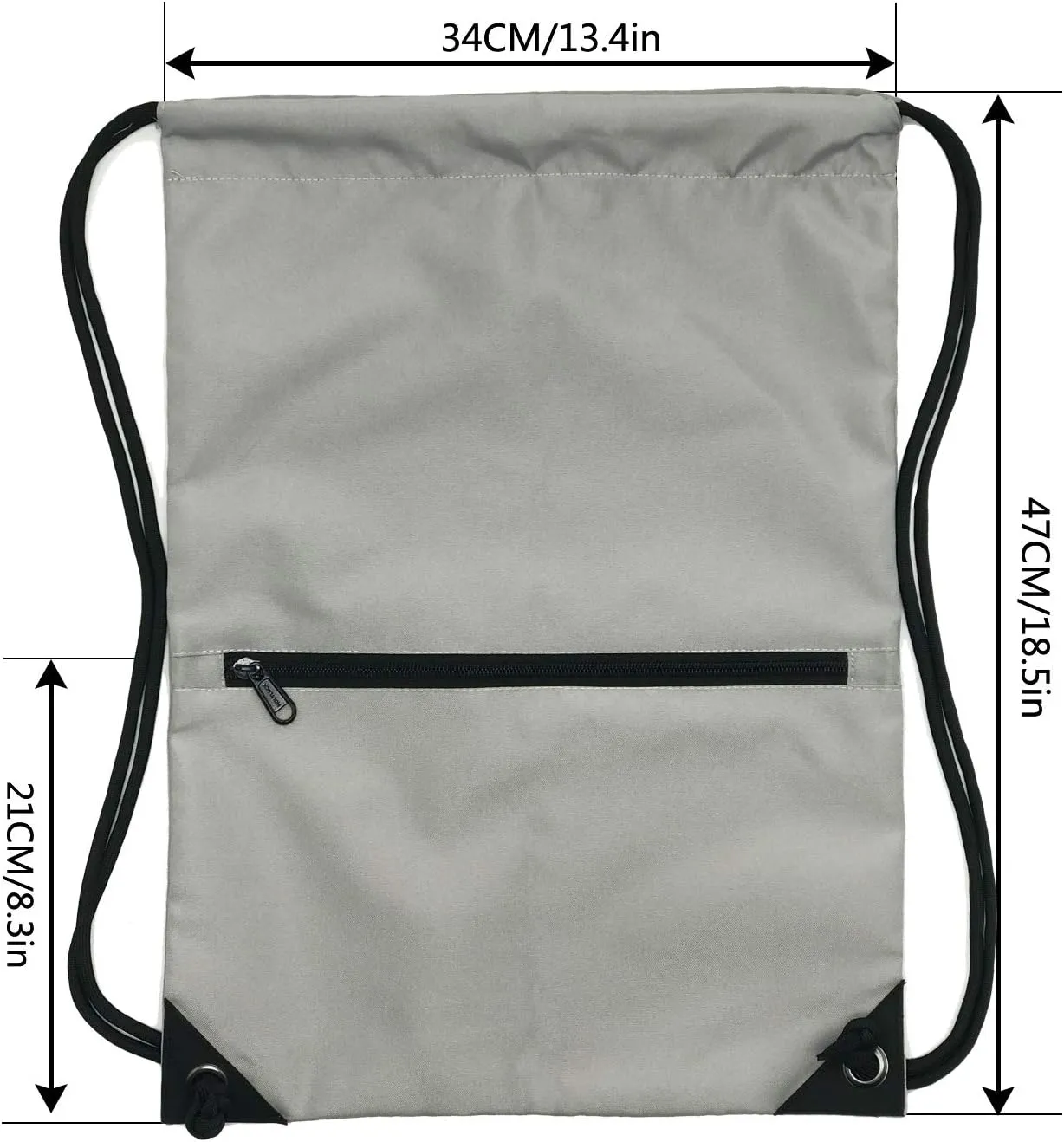 HOLYLUCK Drawstring Backpack Bag Sport Gym Sackpack