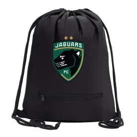 Jaguars Drawstring Bag w/ Zipper Pocket Printed