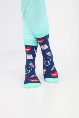 Paramedic Printed Socks