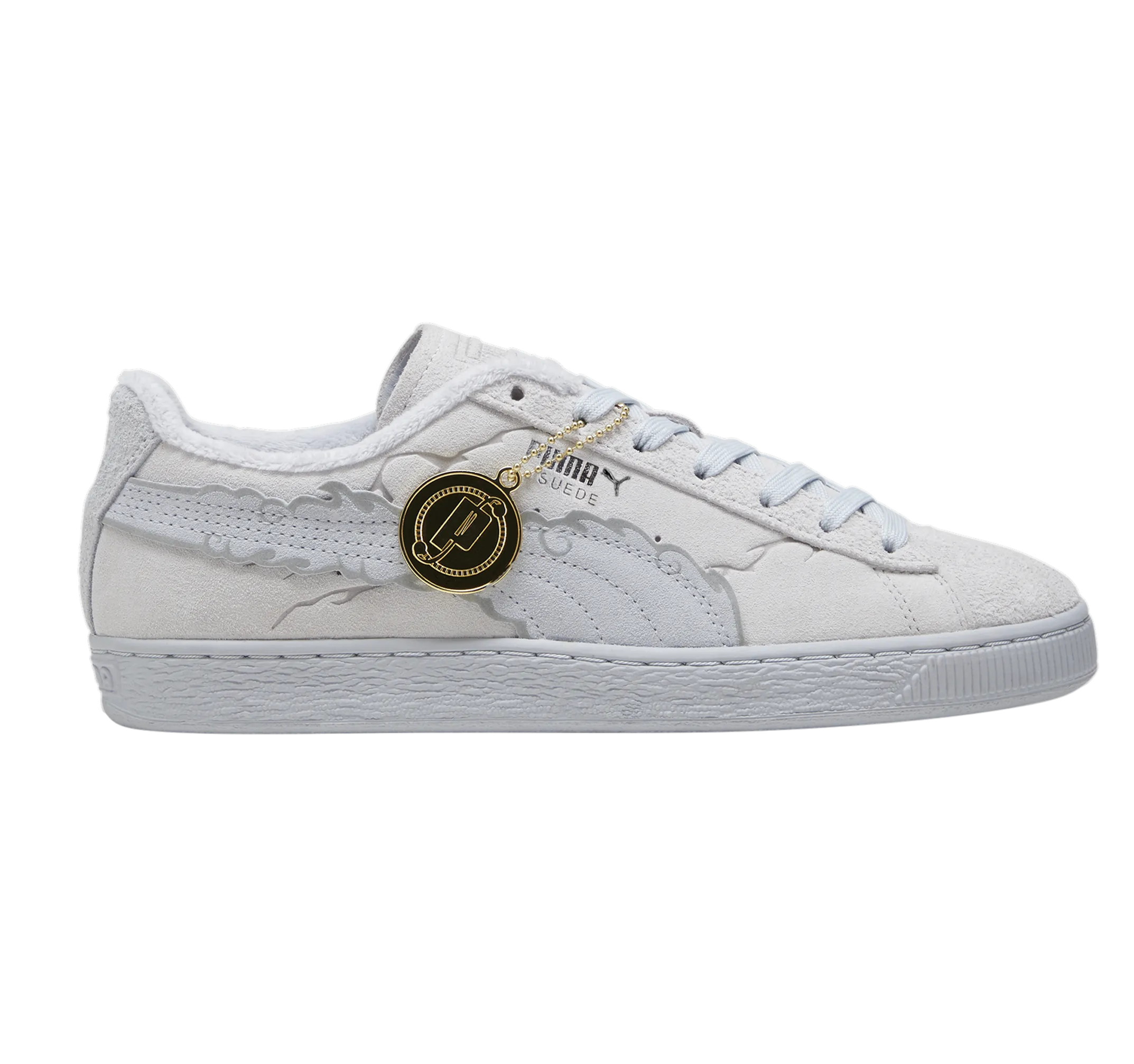 Puma Men's Suede Luffy Shoes - White
