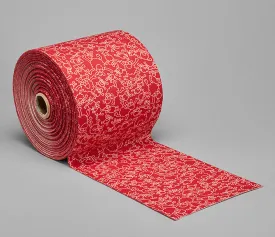 Red sheep espadrille canvas