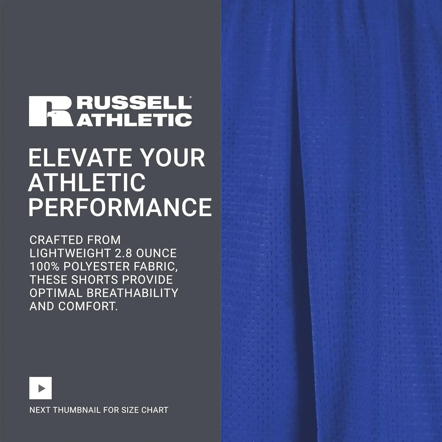 Russell Athletic Men's Mesh Pocket Short