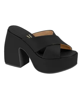 VIZZANO CHUCKY HEELED MULES