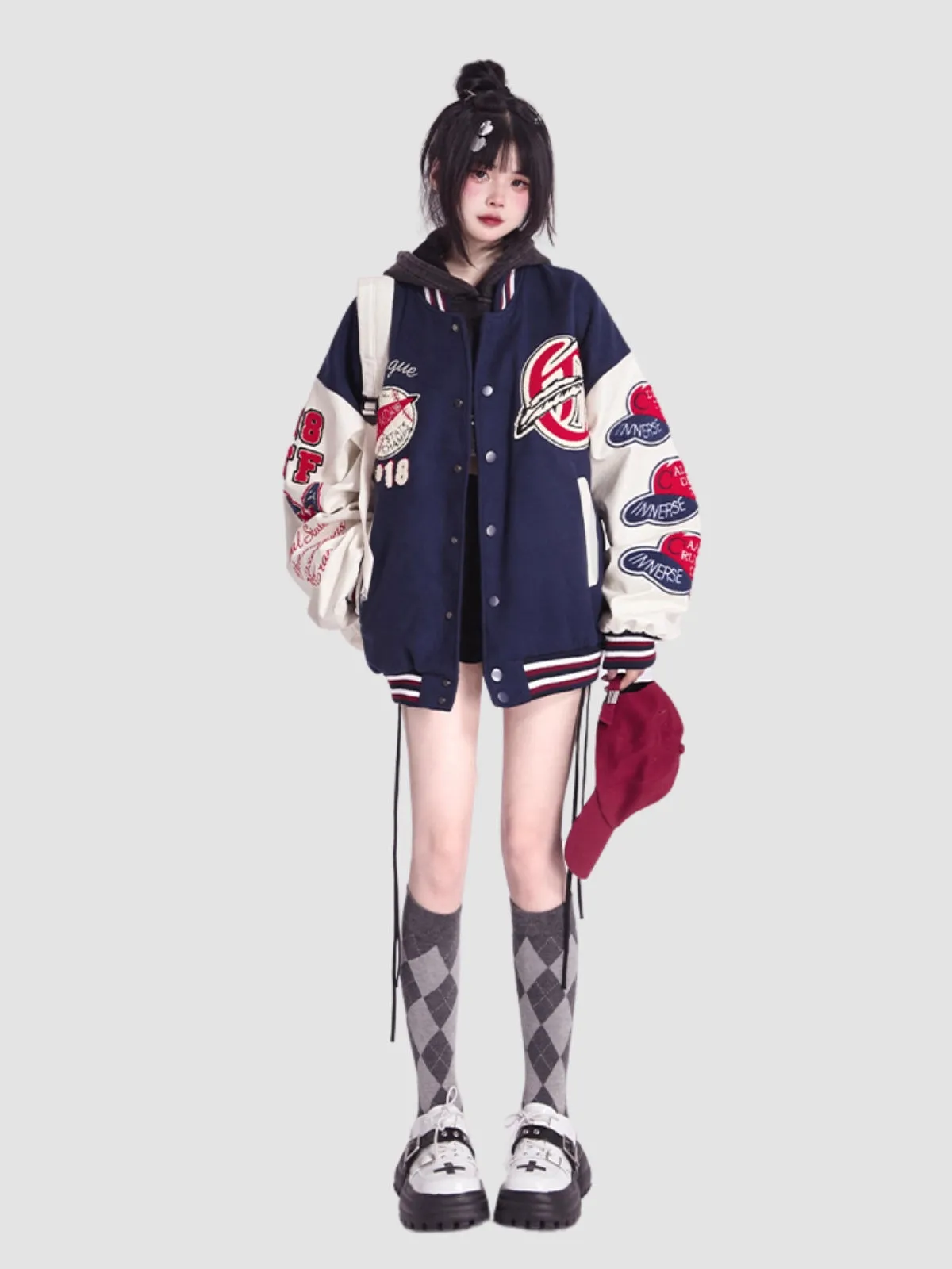 WLS American Street Baseball Cotton Jacket