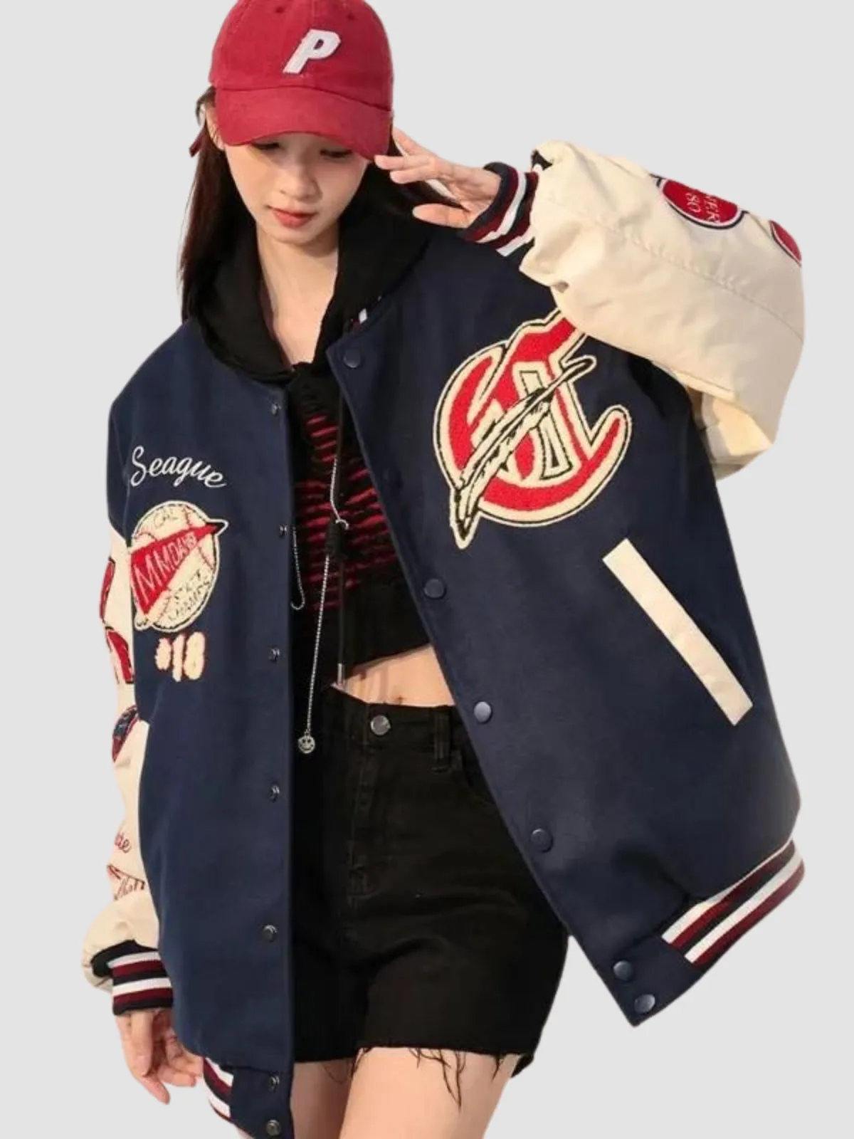 WLS American Street Baseball Cotton Jacket