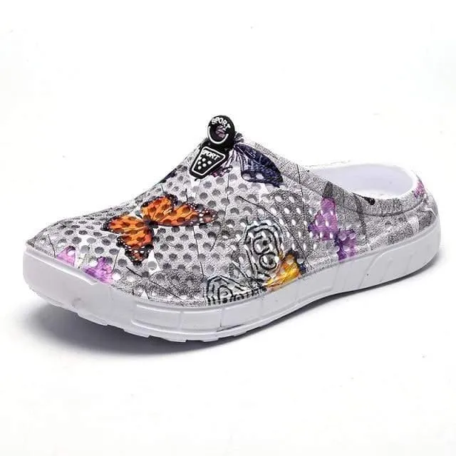 Women Casual Clogs Breathable Beach Sandals