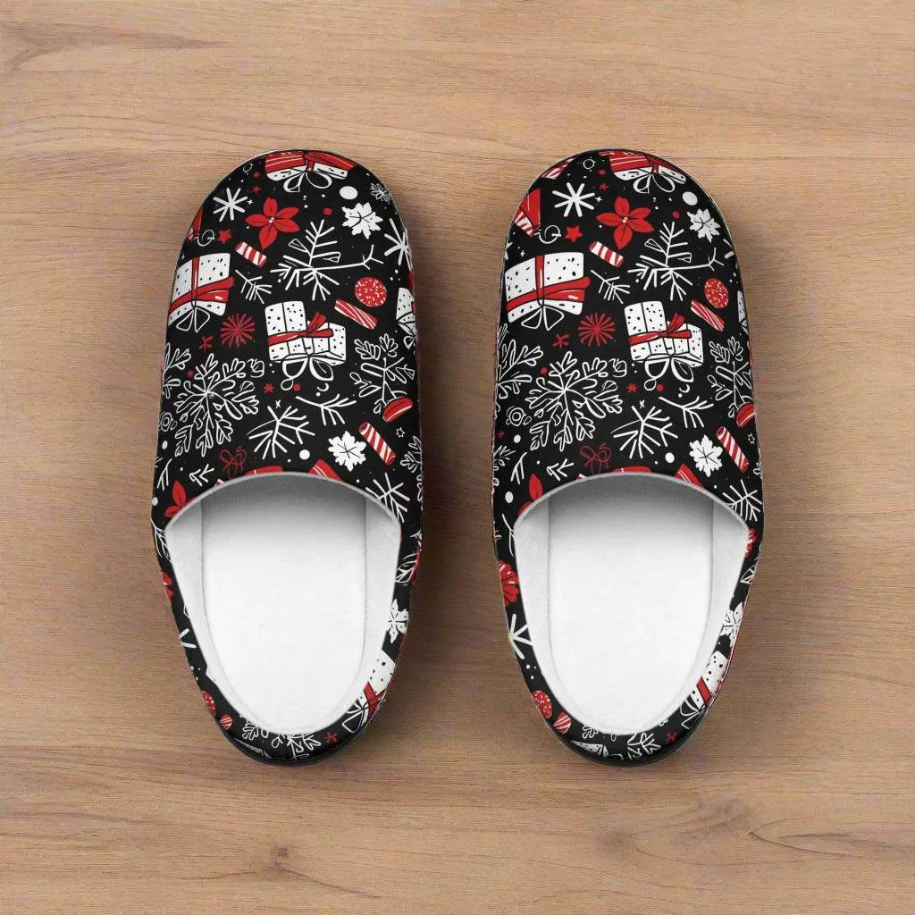 Womens Indoor Christmas Presents Slippers
