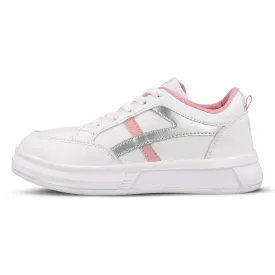 Women's Lace-up Sneaker - WY3358 White